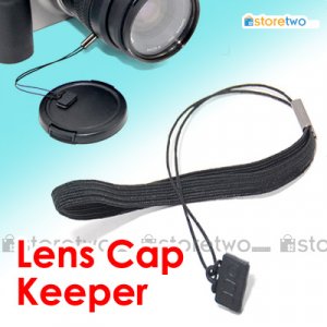 JJC Lens Cap Keeper with Elastic Band
