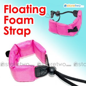 Floating Foam Strap for Waterproof Cameras Samsung Fujifilm Pentax Sony (Purple)