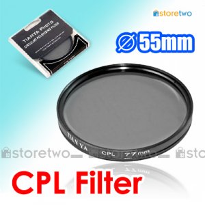 Tianya Circular Polarizer CPL Filter 55mm