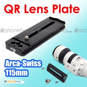 Kiwifotos 115mm Quick Release Lens Plate Arca Swiss NIB