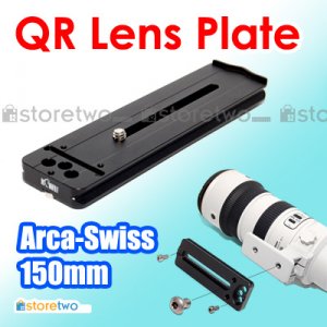 Kiwifotos 150mm Quick Release Lens Plate Arca Swiss NIB