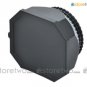 JJC 43mm Square Lens Hood for DV Camcorder with Lens Cap and Lens Keeper