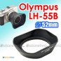 LH-55B - JJC Lens Hood for Olympus M.ZUIKO DIGITAL ED 9-18mm f/4.0-5.6 12-50mm f/3.5-6.3 EZ