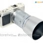 LH-61D - JJC Silver Lens Hood for Olympus Zuiko Digital ED 40-150mm f/4.0-5.6 MZD ED 40-150mm R