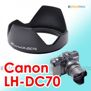 LH-DC70 - JJC Lens Hood for Canon PowerShot G1 X G1X