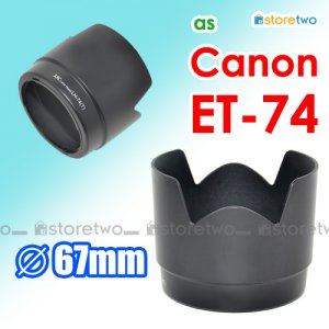 ET-74 Tulip Flower - JJC Lens Hood for Canon EF 70-200mm f/4L IS USM, f/4L USM