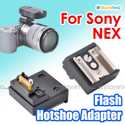Flash Hotshoe Adapter for Sony NEX Smart Accessory Terminal fits Light