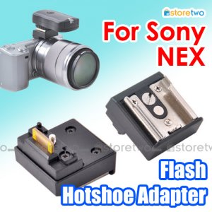 Flash Hotshoe Adapter for Sony NEX Smart Accessory Terminal fits Light Trigger System