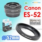 ES-52 - JJC Lens Hood for Canon EF-S 24mm EF 40mm f/2.8 STM