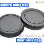 Rear Lens + Camera Body Caps for Canon EOS M Camera