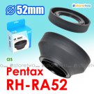 RH-RA52 52mm - JJC Lens Hood for Pentax smc DA 50mm f/1.8 A 50mm f/1.2