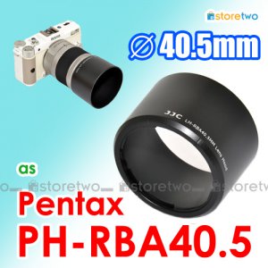 PH-RBA40.5 40.5mm - JJC Lens Hood for Pentax Q 06 Telephoto Zoom 15-45mm f/2.8