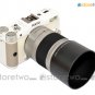 PH-RBA40.5 40.5mm - JJC Lens Hood for Pentax Q 06 Telephoto Zoom 15-45mm f/2.8
