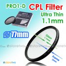 JYC Ultra Thin PRO1-D Circular Polarizer CPL Filter 77mm