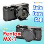 JJC Self-retaining Auto Lens Cap for Pentax MX-1 Black (ALC-MX1)