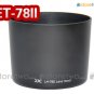ET-78II - JJC Lens Hood for Canon EF 135mm f/2L USM 180mm f/3.5L Macro USM 72mm