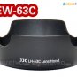 EW-63C - JJC Lens Hood for Canon EF-S 18-55mm f/3.5-5.6 IS STM 58mm Filter Thread