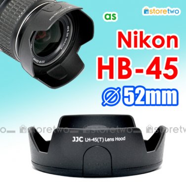HB-45 - JJC Tulip Lens Hood for Nikon AF-S 18-55mm f/3.5-5.6G VR DX NIKKOR