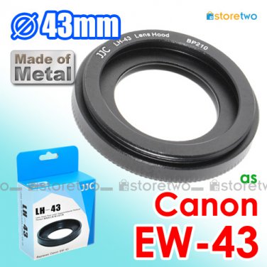 EW-43 - JJC Metal Lens Hood for Canon EF-M 22mm f/2.0 STM