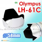 Silver LH-61C - JJC Lens Hood for Olympus Zuiko Digitral ED 14-42mm M.Zuiko 14-150mm