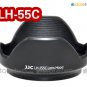 LH-55C - JJC Lens Hood for Olympus M.ZUIKO DIGITAL ED 12-50mm f/3.5-6.3 EZ