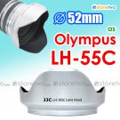 Silver LH-55C - JJC Lens Hood for Olympus M.ZUIKO DIGITAL ED 12-50mm f/3.5-6.3 EZ