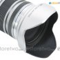 Silver LH-55C - JJC Lens Hood for Olympus M.ZUIKO DIGITAL ED 12-50mm f/3.5-6.3 EZ