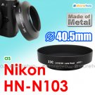 HN-N103 - JJC Lens Hood for Nikon 1 NIKKOR AW 10mm f/2.8 11-27.5mm f/3.5-5.6 40.5mm