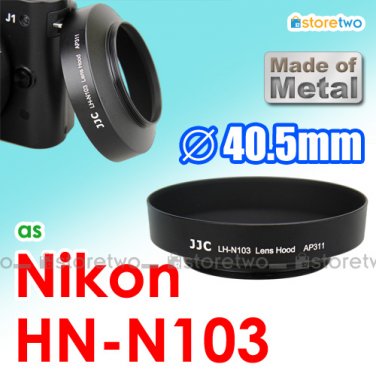 HN-N103 - JJC Lens Hood for Nikon 1 NIKKOR AW 10mm f/2.8 11-27.5mm f/3.5-5.6 40.5mm