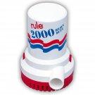 RULE INDUSTRIES–2000 GPH Electric Bilge Pump