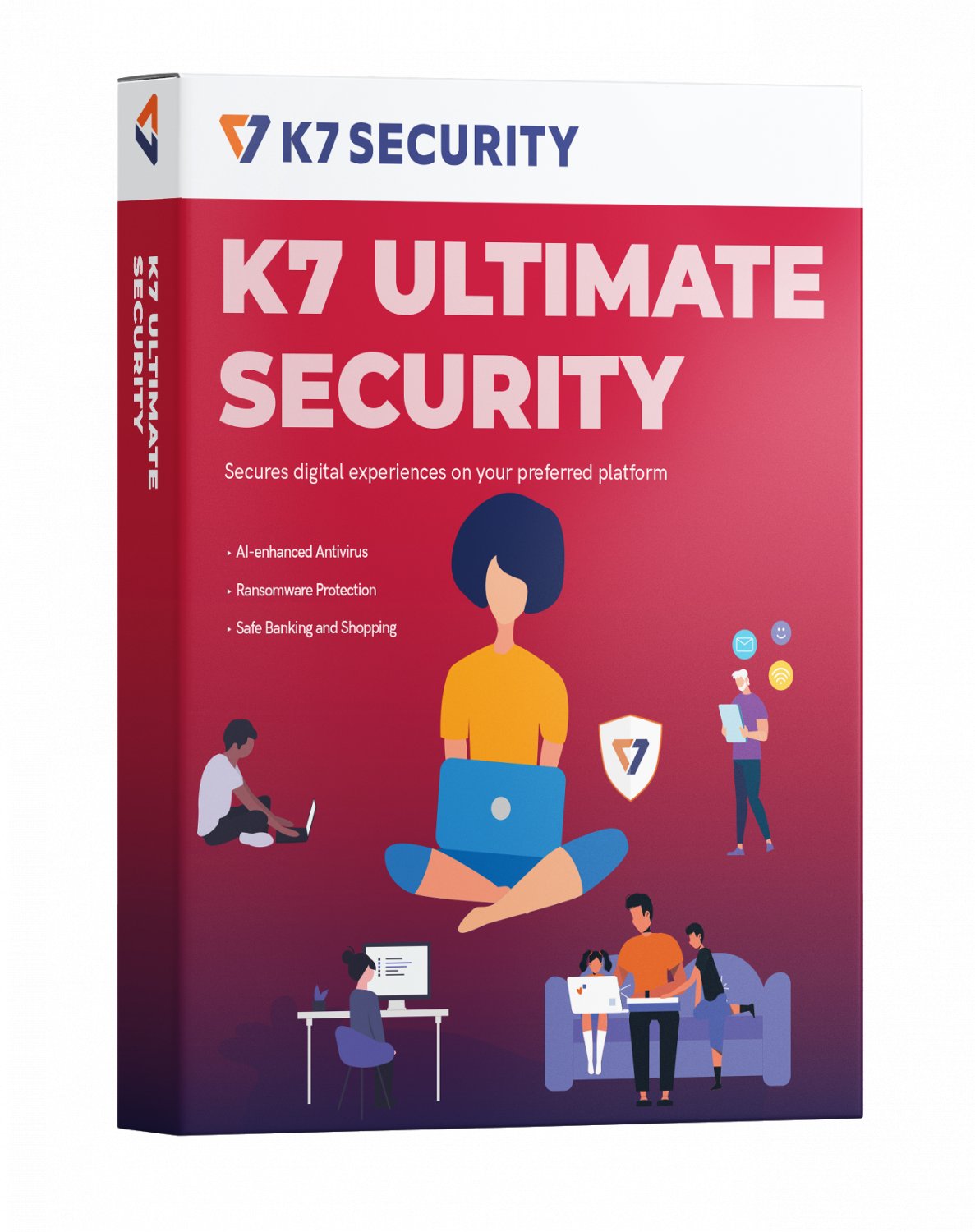 K7 Ultimate Security - 5 Users 1 Year Antivirus (Email Delivery)