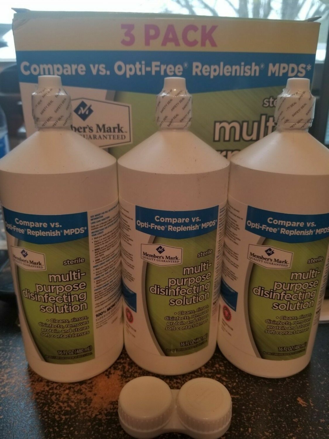 Members Mark MultiPurpose Disinfecting Contact Lens Solution 316 oz