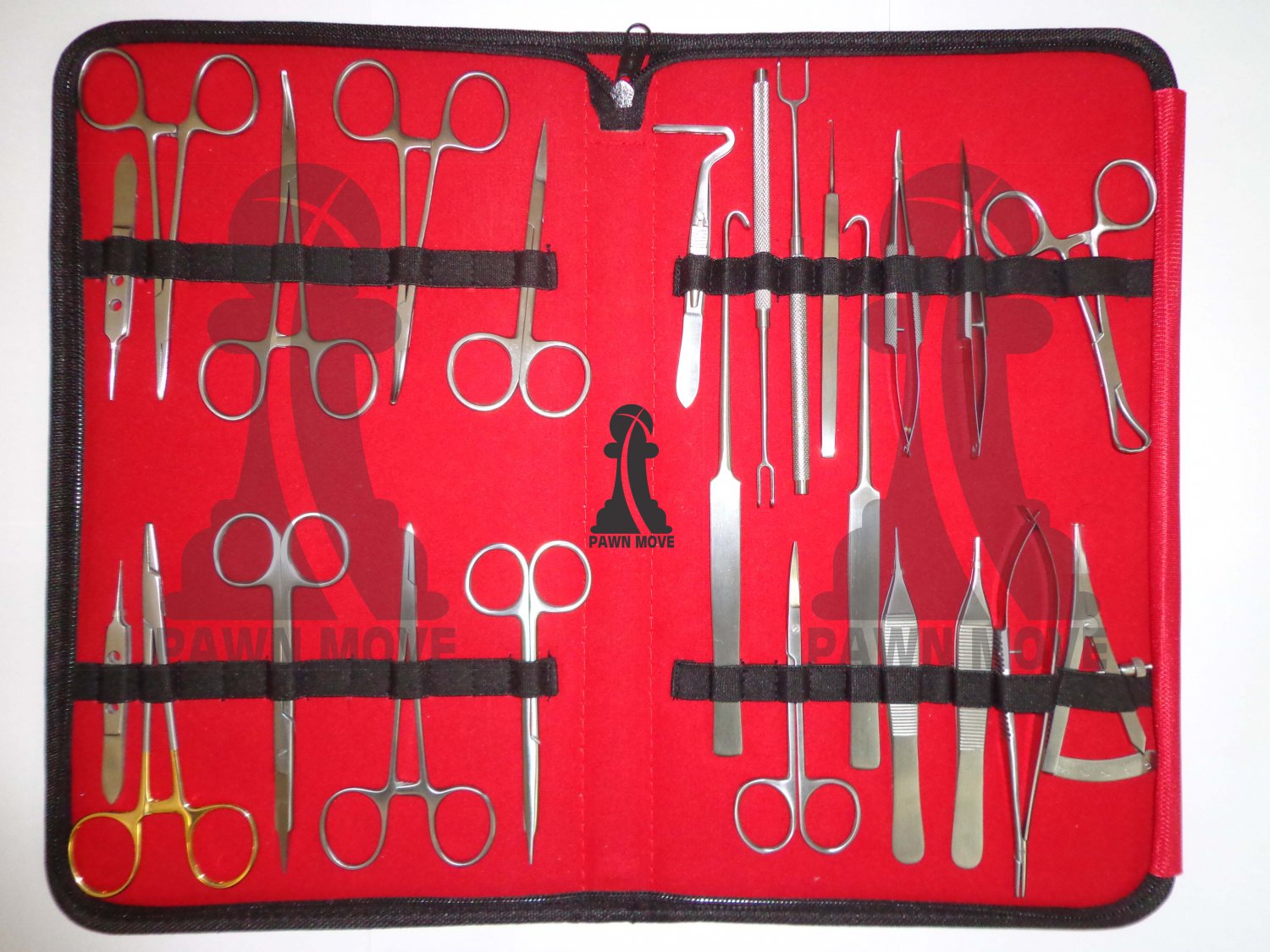 24 PCs Blepharoplasty Surgical Instrument Set Plastic Surgery Instrument 24 PCs Kit