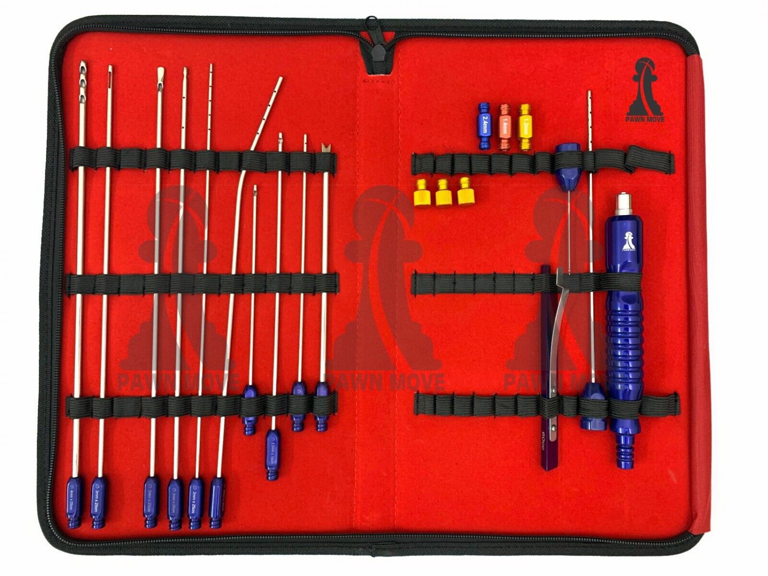 Cannula Set of 18 Pieces Fat Reduction Best Quality Luer Lock Liposuction Kit
