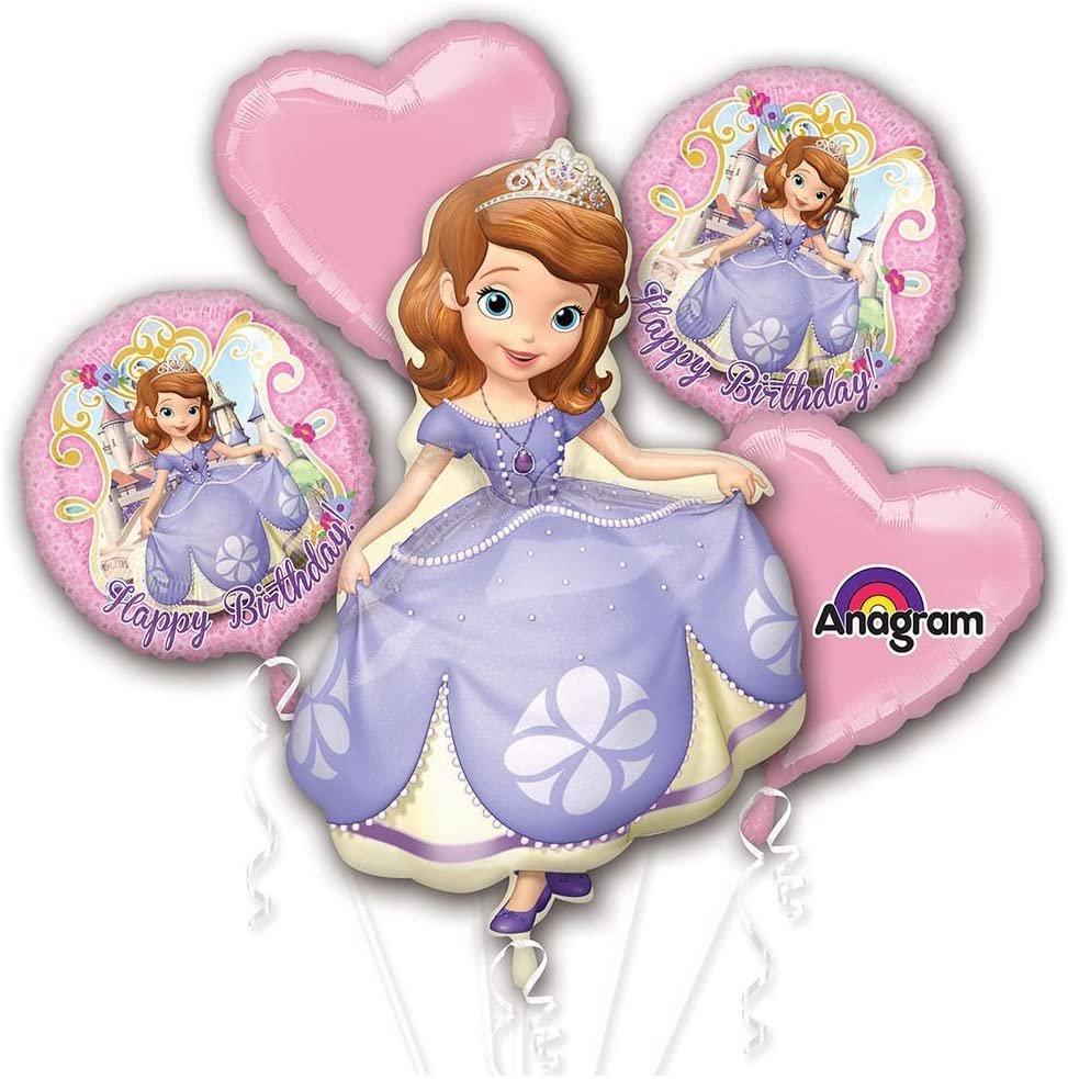 Sofia Happy Birthday Bouquet Balloons