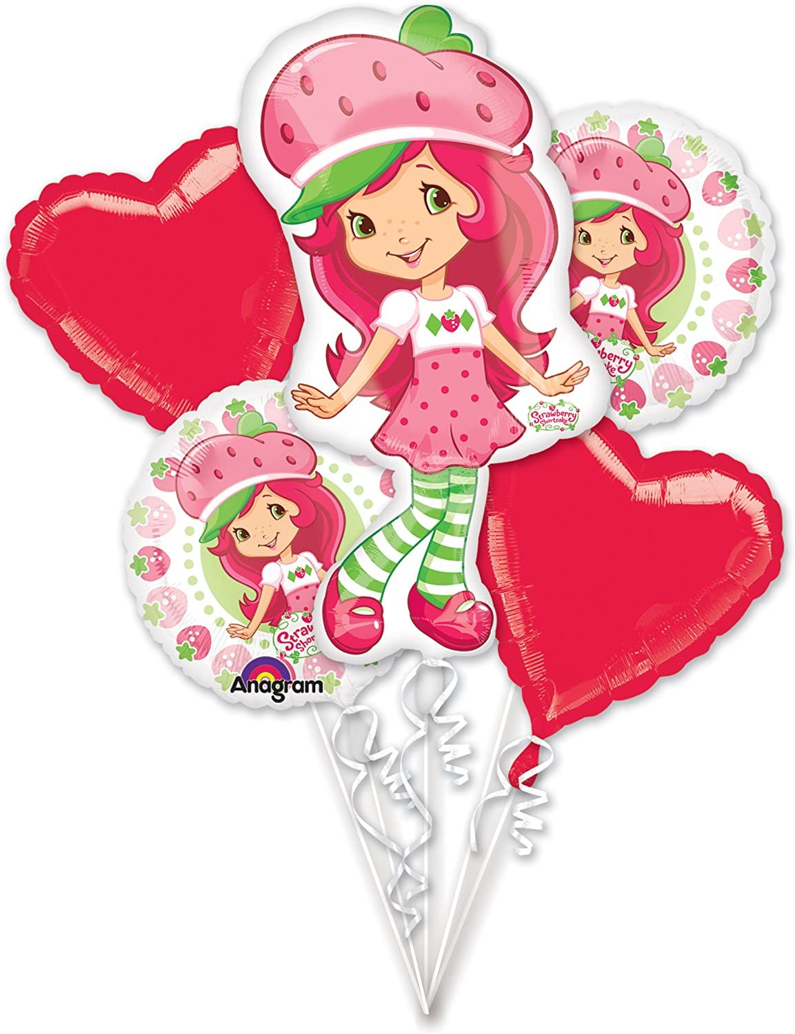 Strawberry Shortcake Balloon Bouquet