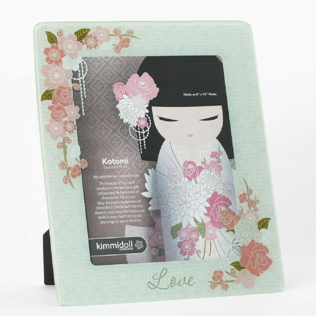Kimmidoll Kotomi 8x10 Glass Wedding Photo Frame