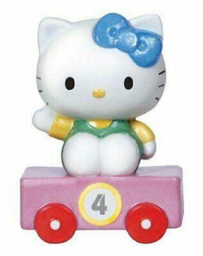 Hello Kitty Train Car Number 4 Figurine
