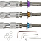Stainless Steel Tubular Lock Pick Set Impression Tool Professional Picking