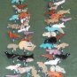 3 Strand Necklace-Turquoise Eagle Bottom