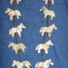 Al Horse Picasso Marble Necklace-2 Dimensional