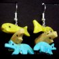 3 on a  Stack Earrings