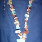 Stack Necklace with Turquoise Buffalo Bottom
