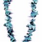 Stack Necklace in all Turquoise with Standing Bear Bottom