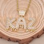 Kaz Name Necklace with Sparkle Rhinestones