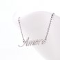 Amore Name Necklace Gold Silver and Rose Gold for Women