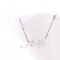 Amy Name Necklace Gold Silver and Rose Gold for Women