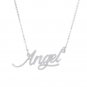 Angel Name Necklace Gold Silver and Rose Gold for Women