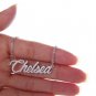 Chelsea Name Necklace Gold Silver and Rose Gold for Women