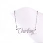Courtney Name Necklace Gold Silver and Rose Gold for Women